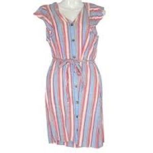 Elle Button Up Midi Dress